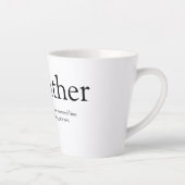 's Werelds beste ooit stepfather, Stepdad Definiti Latte Mok (Rechts)