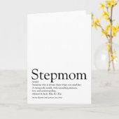 's Werelds beste ooit Stepmoeder, Stepmoeder Defin Kaart (Gele Bloem)