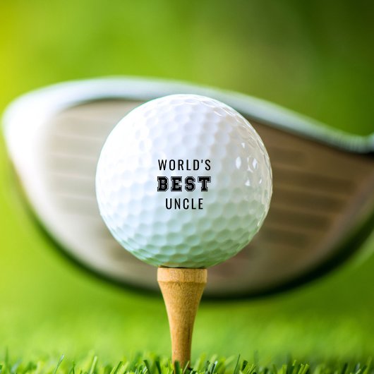 's Werelds beste oom Golfballen