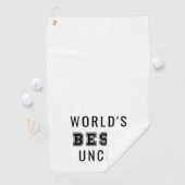 's Werelds beste oom Golfhanddoek (Insitu)