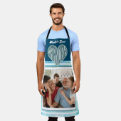 's Werelds beste opa aangepaste foto Schort (Gedragen)