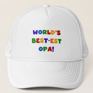 's Werelds beste Opa Bright Colors Gifts Trucker Pet
