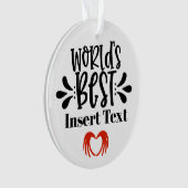 's Werelds beste Ornament voor iedereen (voorkant)
