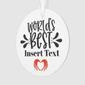 's Werelds beste Ornament voor iedereen (voorkant)