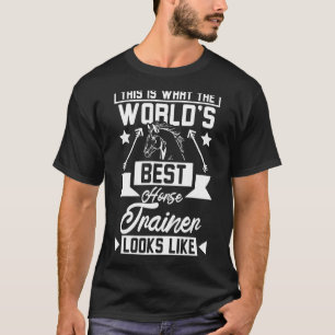 's Werelds beste paardentrainer T-shirt