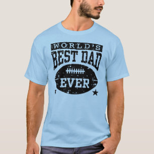 's Werelds beste pap-Football T-shirt