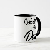 's Werelds beste pap Mok, 's Werelds beste vader Mok (Voorkant rechts)