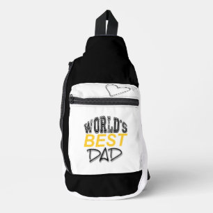 's Werelds Beste Pap Vaderdag PCSB Sling Bag
