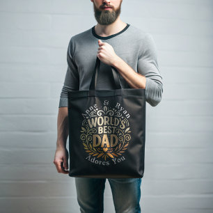 's Werelds Beste Pap -  Vaders Cadeau Draagtas