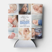 's Werelds beste papa fotocollage Blikjeskoeler (Voorkant)