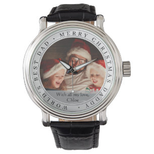 'S Werelds Beste Papa Kerstcadeau Idee Horloge