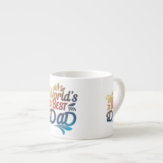 'S Werelds beste papa specialiteit espresso Mok on (Voorkant rechts)