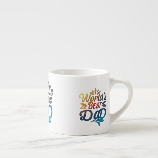 'S Werelds beste papa specialiteit espresso Mok on (Rechts)