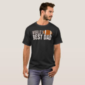 's Werelds beste papa typografie Football | Shirts (Voorkant volledig)