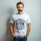 's Werelds Beste Papa Typografie T-shirt