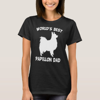 's Werelds beste papillon vader T-shirt