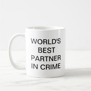 's Werelds beste partner in de mok van misdaadkoff