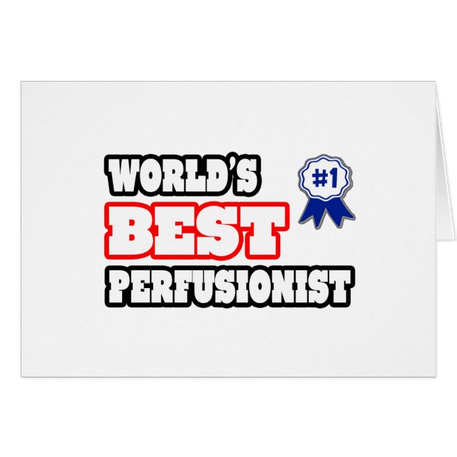 's Werelds Beste Perfusionist (Voorkant Horizontaal)
