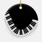 's Werelds beste piano-leraar Ornament |  (Achterkant)