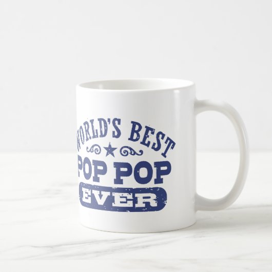's Werelds beste Pop Pop ooit Koffiemok (Rechts)