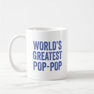 's Werelds beste Pop Pop Vaderdag Koffiemok