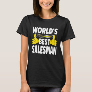 's Werelds beste salesman-functietak T-shirt