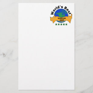 's Werelds beste schoolbuschauffeur Briefpapier