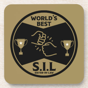 's Werelds beste schoonzus Bier Onderzetter