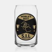 's Werelds beste schoonzus Blikvorm Glas (Voorkant)