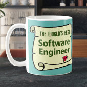 's Werelds beste software engineer. Koffiemok