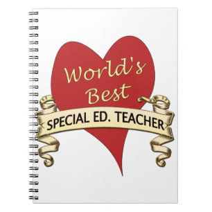 's Werelds beste speciale Ed. leraar Notitieboek