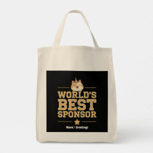 'S Werelds Beste Sponsor Ooit Voedselbank Vrijwill Tote Bag