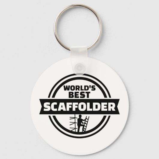 's Werelds beste steigers Sleutelhanger (Voorkant)