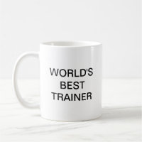's Werelds beste trainer Coffee-Mok
