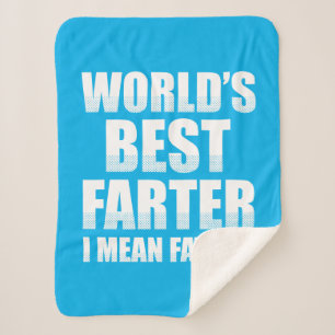 's Werelds beste vader Sherpa Deken