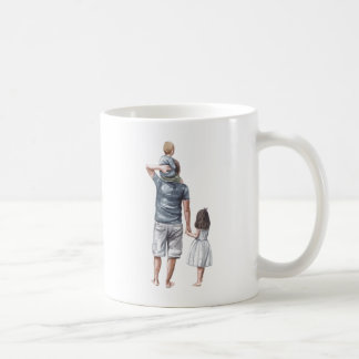 's Werelds beste vader, zoon & dochter lief Schatt Koffiemok
