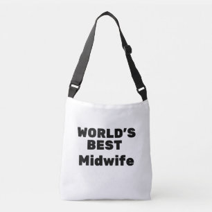 's Werelds beste verloskundige Crossbody Tas
