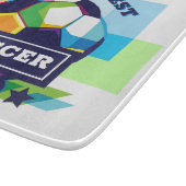 's Werelds Beste Voetbal Pap Vaderdag Snijplank (Hoek)