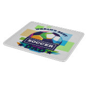 's Werelds Beste Voetbal Pap Vaderdag Snijplank (Hoek)