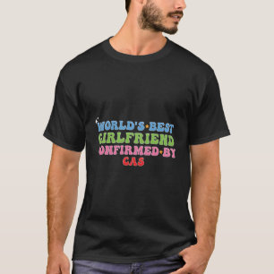 's Werelds beste vriend bevestigd door CAS T-shirt
