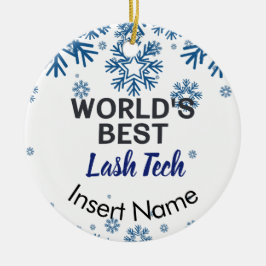's Werelds beste welkomsttechnicus Keramisch Ornament