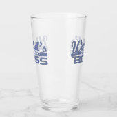 's Werelds coolste baas Glas (Links)