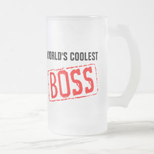 's Werelds coolste Boss Bier Mokken