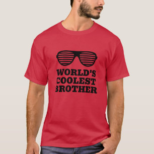 'S Werelds coolste broer grappig T-shirt voor broe