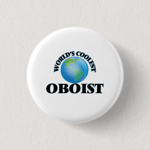 's Werelds coolste oboïste Ronde Button 3,2 Cm