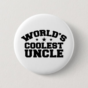 's Werelds coolste oom Ronde Button 5,7 Cm