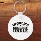 's Werelds coolste oom Sleutelhanger (Voorkant)