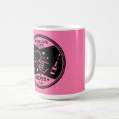 's Werelds dame Grootste Baas Koffiemok (Voorkant rechts)