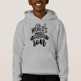 'S Werelds Geweldige Son grijze hoodie