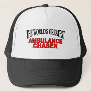 's Werelds grootste Ambulance Chaser Trucker Pet